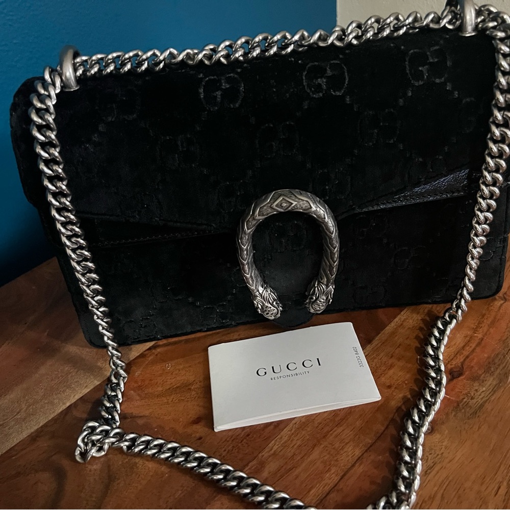 Gucci Dionysus Medium Velvet Bag